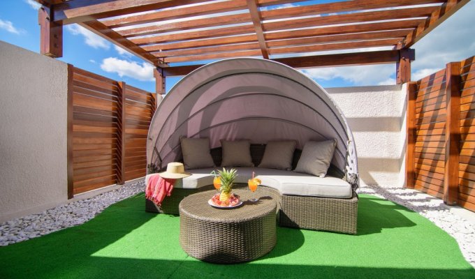 Location villa Ile Maurice piscine privée et accès plage privée Grand Baie