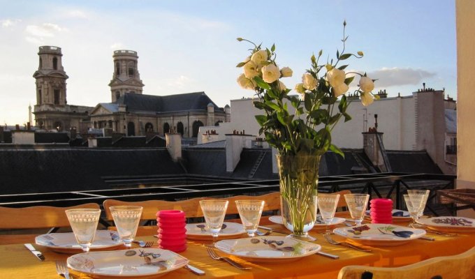 Location Appartement Luxe Paris Montparnasse Saint Germain avec vue sur les toits de Paris