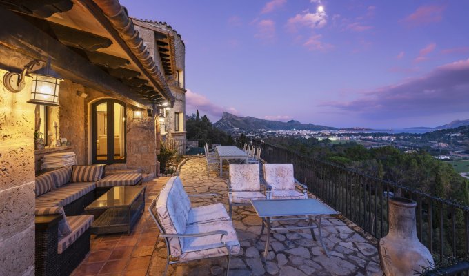 Iles Baléares Location villa luxe Majorque port Pollença piscine privée proche golf