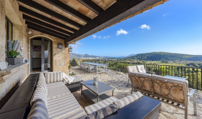 Iles Baléares Location villa luxe Majorque port Pollença piscine privée proche golf