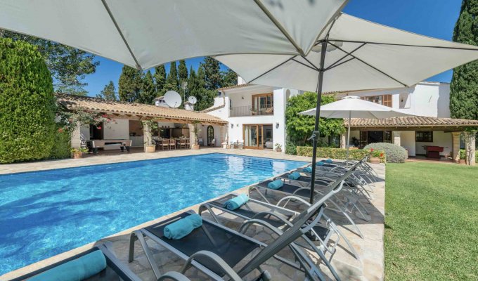 Iles Baleares Location villa luxe Majorque Port Pollença piscine chauffée proche baie