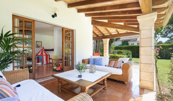 Iles Baleares Location villa luxe Majorque Port Pollença piscine chauffée proche baie