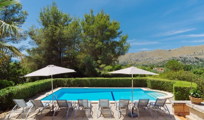 Iles Baleares Location villa luxe Majorque Port Pollença piscine chauffée 