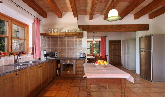 Iles Baléares Location villa luxe  Majorque Pollença piscine chauffée vue mer