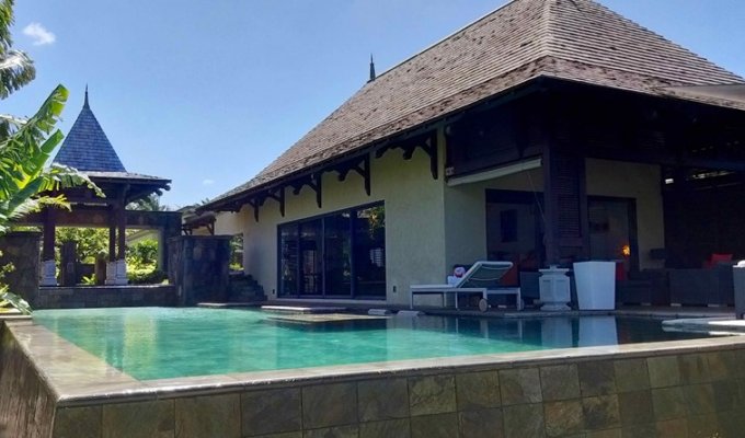 Location Villa luxe Ile Maurice Bel Ombre 100 m de la plage et accès So Sofitel Beach club