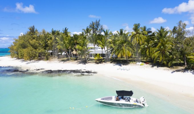Location villa Ile Maurice Belle Mare en face de la plage et golf