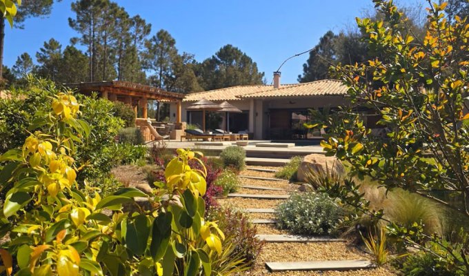 Corse Location Villa luxe Cala Rossa Porto Vecchio Piscine chauffée