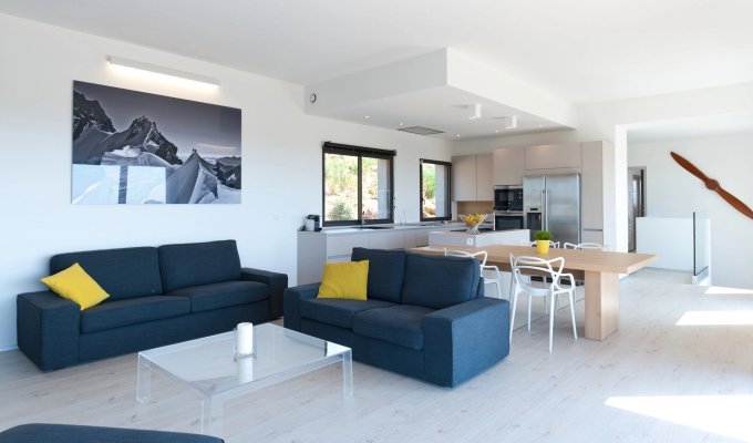 Villa St Cyprien vue mer