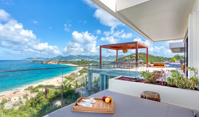 St Martin Location Villa Terres Basses avec piscine privée