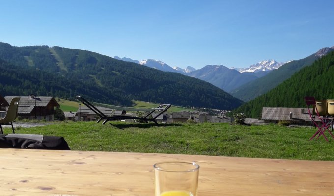 Location chalet de Charme avec vue à Vars