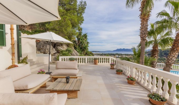 Iles Baleares Location villa luxe Majorque Port Pollença piscine privée 
