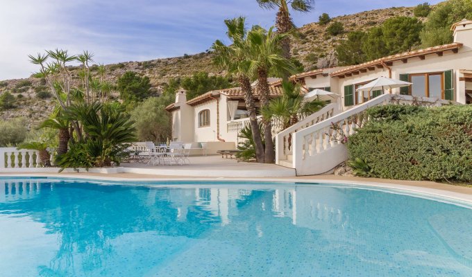 Iles Baleares Location villa luxe Majorque Port Pollença piscine privée 