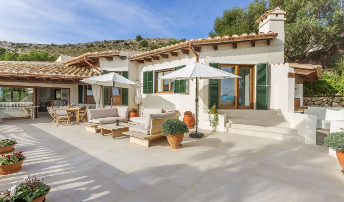 Iles Baleares Location villa luxe Majorque Port Pollença piscine privée 
