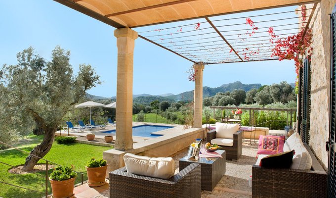 Iles Baleares Location villa luxe Majorque Inca piscine privée chauffée 