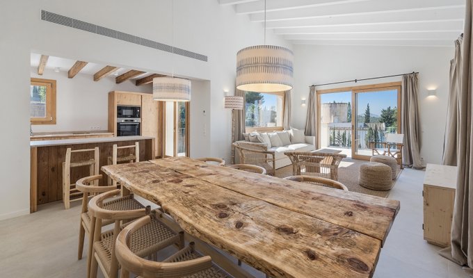 Iles baléares Location Villa Luxe Moderne Majorque Alcudia grande piscine privée