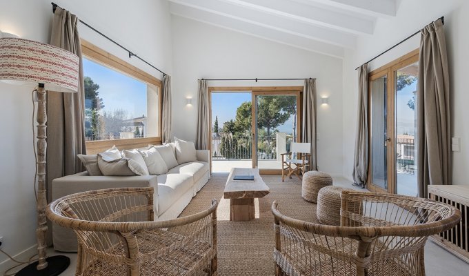 Iles baléares Location Villa Luxe Moderne Majorque Alcudia grande piscine privée