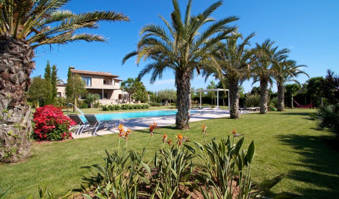 Iles Baleares Location Villa luxe Majorque Pollença piscine privée chauffée fitnessVilla luxe Majorque Pollensa piscine chauffée