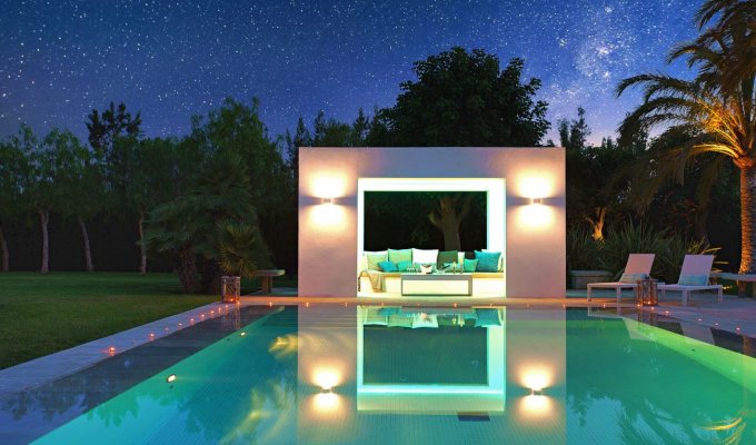 Iles Baleares Location Villa luxe Majorque Pollença piscine privée chauffée fitness