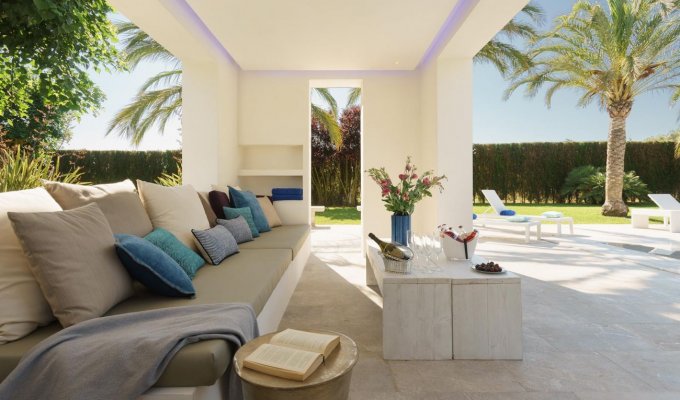 Iles Baleares Location Villa luxe Majorque Pollença piscine privée chauffée fitness