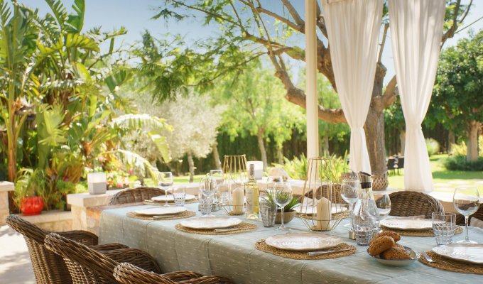 Iles Baleares Location Villa luxe Majorque Pollença piscine privée chauffée fitnessVilla luxe Majorque Pollensa piscine chauffée