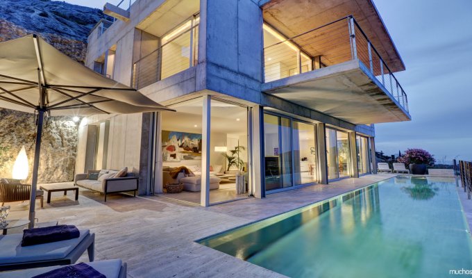 Iles Baleares location Villa luxe Majorque Pollença 7 pers vue mer piscine chauffée