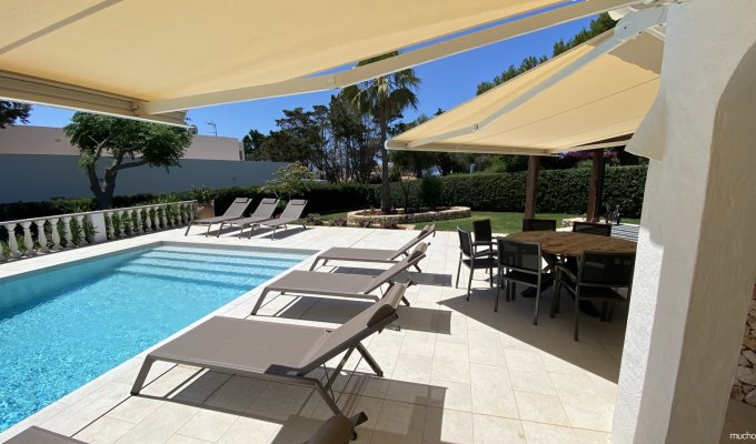 Iles Baleares location Villa luxe Minorque Binisafuller 8 pers  piscine privée vue mer