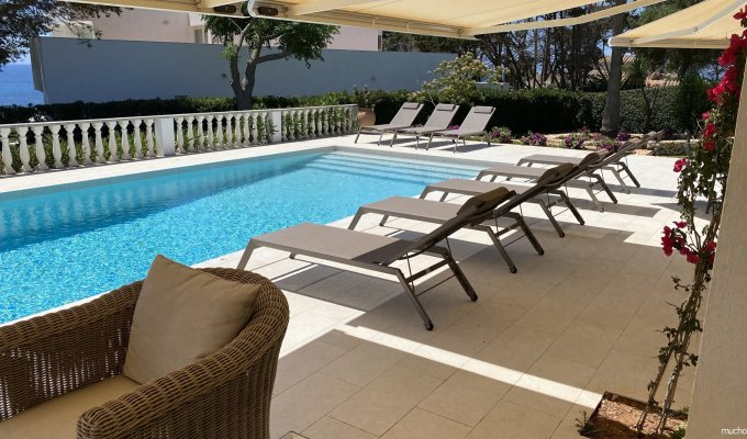 Iles Baleares location Villa luxe Minorque Binisafuller 8 pers  piscine privée vue mer
