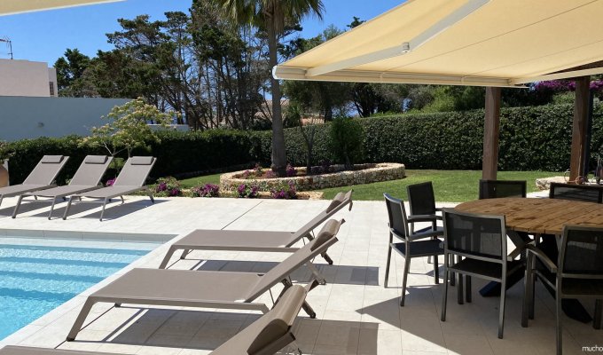 Iles Baleares location Villa luxe Minorque Binisafuller 8 pers  piscine privée vue mer