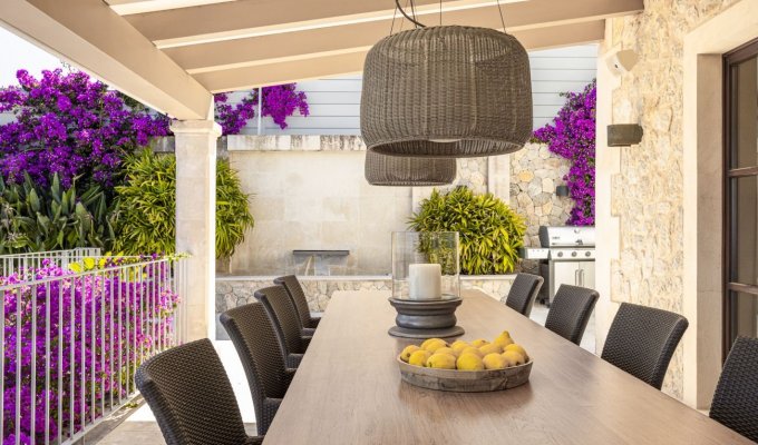 Iles Baleares Location Villa Prestige Majorque Port Andratx piscine chauffée, jacuzzi, sauna magnifique vue mer