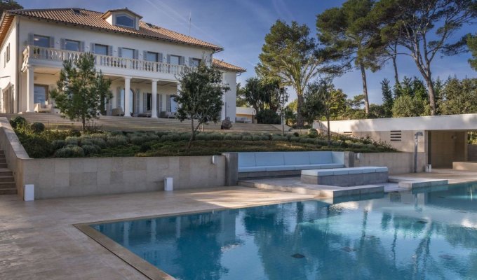 Iles Baleares Location Villa Prestige Majorque Alcudia  grande capacité piscine chauffée jacuzzi maisons invités