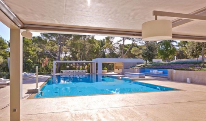 Iles Baleares Location Villa Prestige Majorque Alcudia  grande capacité piscine chauffée jacuzzi maisons invités