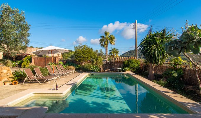 Iles Baleares location villa luxe Majorque Portocolom 8 personnes piscine privée