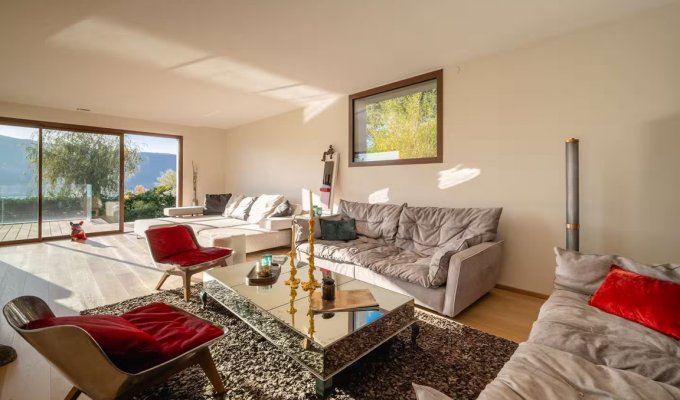 Location Villa Lac d'Annecy Veyrier du Lac piscine privée