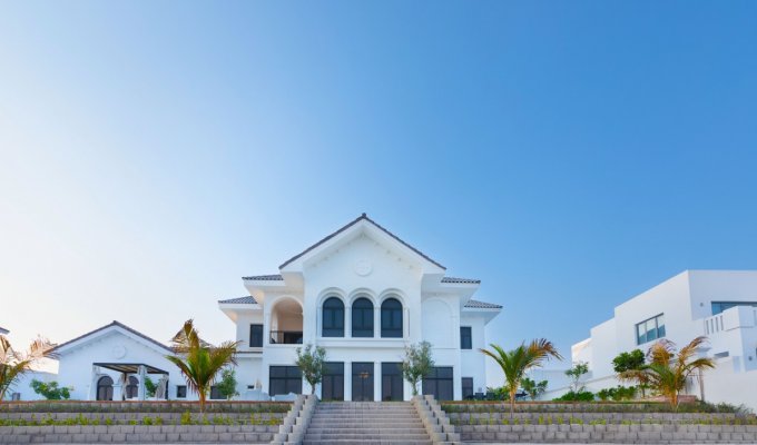 Location Villa Dubai Palm Jumeirah Piscine et Plage Privée