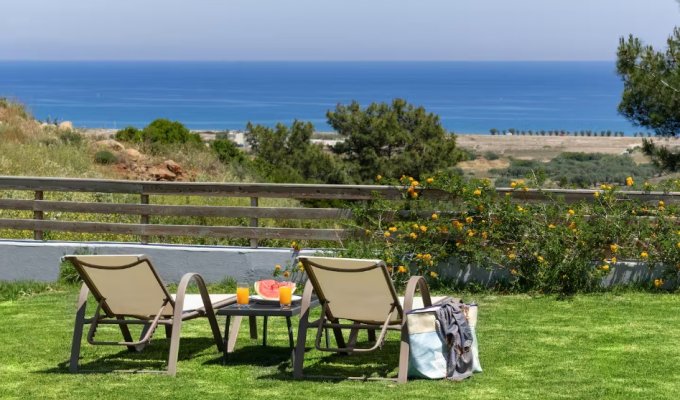 Grece Location Villa Rhodes piscine privée Acces PMR