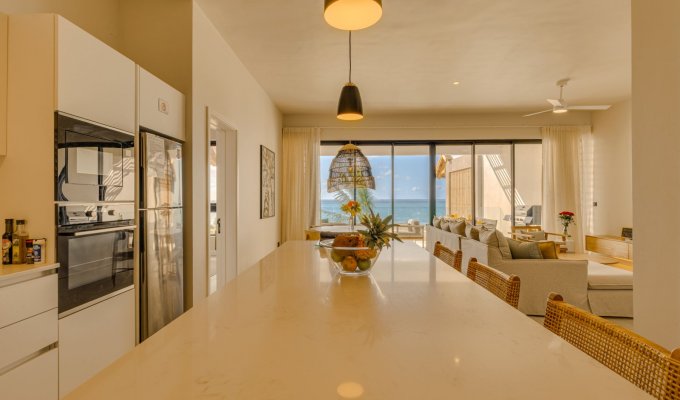 Sud Ile Maurice Location Appartement Pointe d'Esny plage en Residence avec piscine