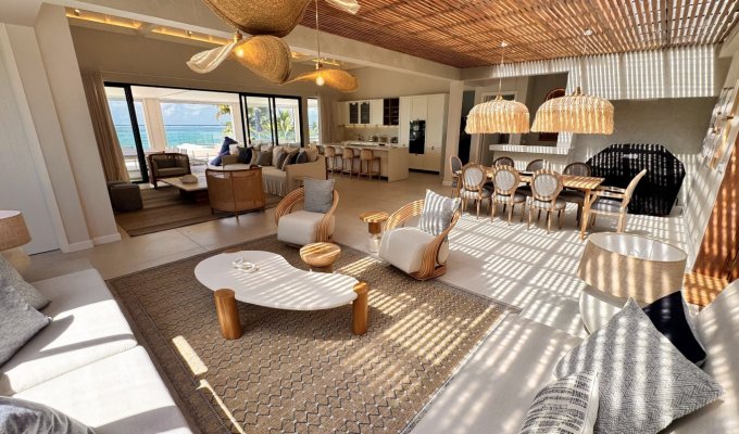 Ile Maurice Location Appartement en Residence sur la plage de Pointe d'Esny