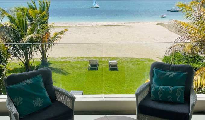 Ile Maurice Location Appartement en Residence plage de Pointe d'Esny