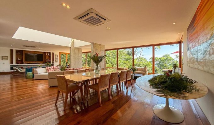 Bresil Location villa luxe Rio de Janeiro São Conrado piscine privée et tennis