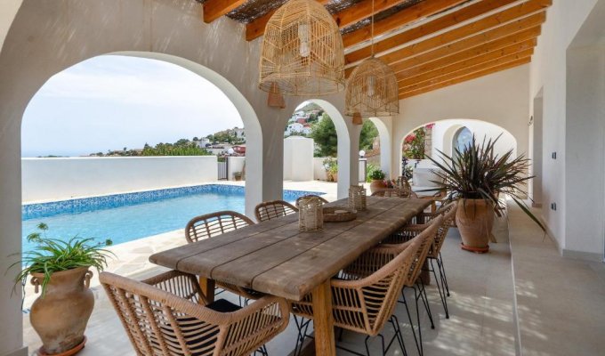Costa Blanca Location villa Benitachell piscine privée Acces PMR