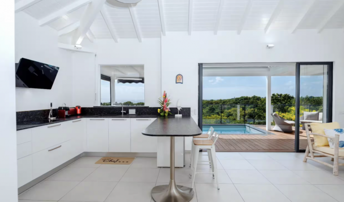 Location domaine de Luxe Guadeloupe Sainte Anne piscines privées plage Caravelle 5min voiture, 16 pers