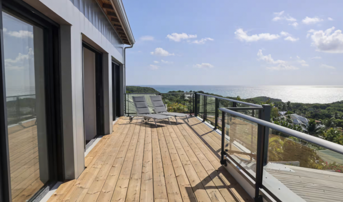 Villa de Luxe Le Gosier Vue mer & piscine privée, plage à 2min pied