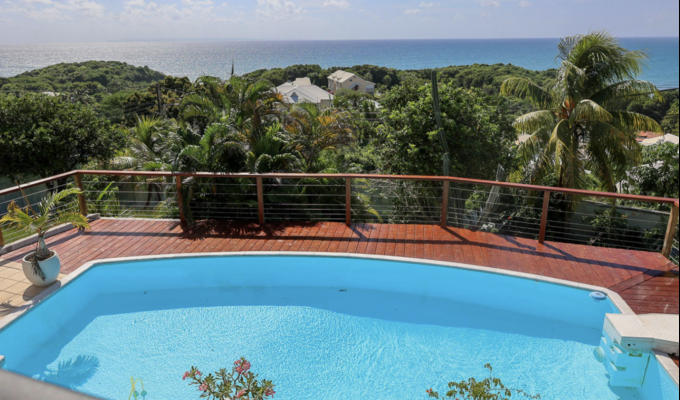 Villa de Luxe Le Gosier Vue mer & piscine privée, plage à 2min pied