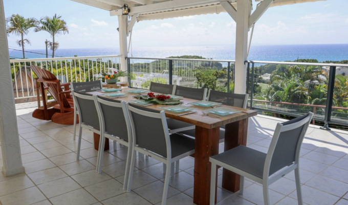 Villa de Luxe Le Gosier Vue mer & piscine privée, plage à 2min pied