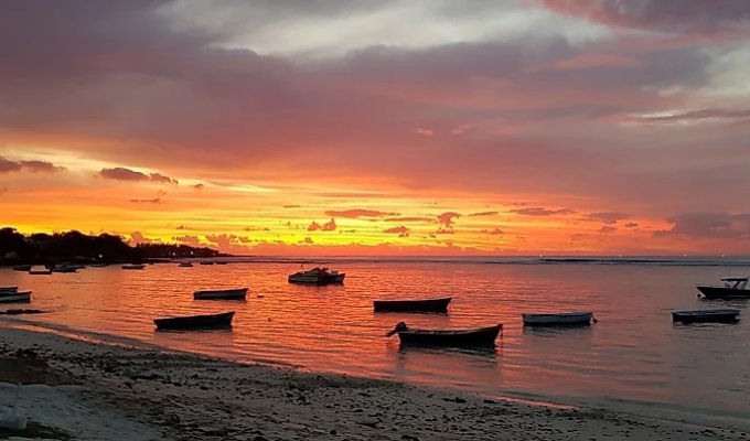 Location Bungalow Ile Maurice Pieds dans l'eau plage Trou aux Biches