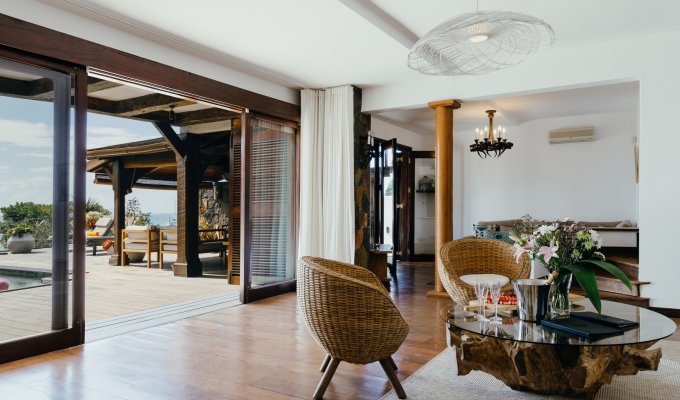 Location villa Luxe Ile Maurice pieds dans l'eau plage Cap Malheureux avec chef