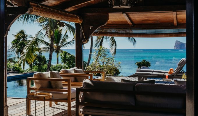 Location villa Luxe Ile Maurice pieds dans l'eau plage Cap Malheureux avec chef