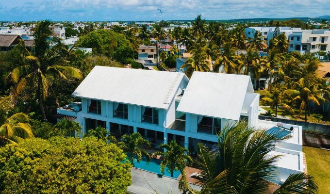 Location villa Luxe Ile Maurice Grand Baie Pereybere plage 30m Piscine privée et Personnel