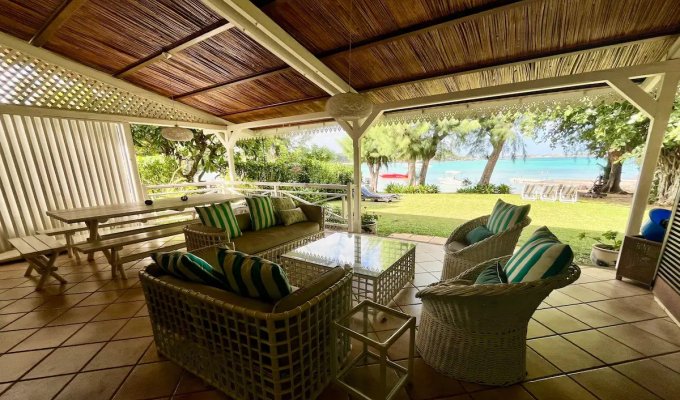 Ile Maurice location villa Grand Baie avec personnel plage de Merville
