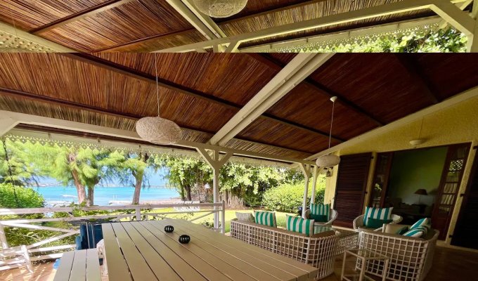 Ile Maurice location villa Grand Baie avec personnel plage de Merville